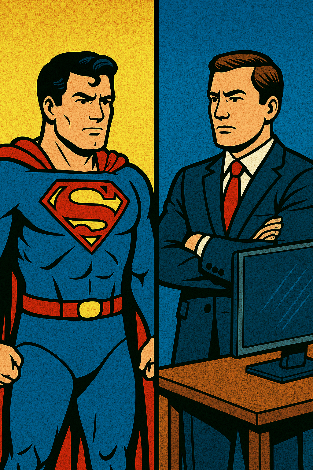 Remote vs. Vor-Ort – Superheld vergleicht Support